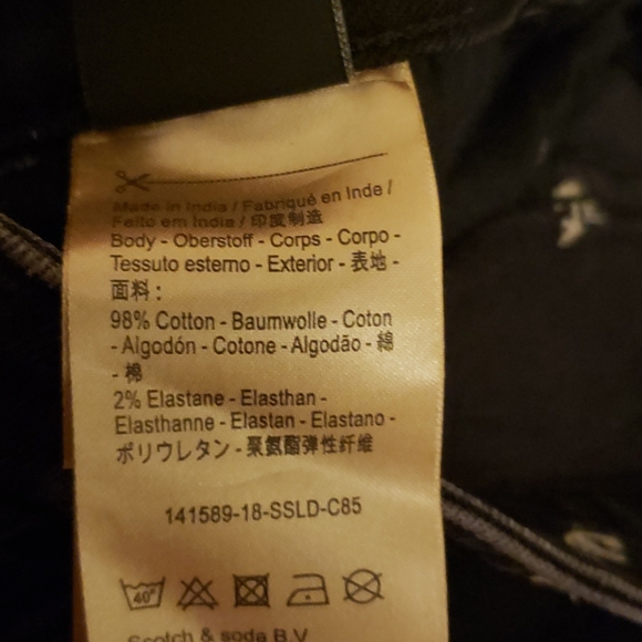 NWT scotch & soda jeans size 29 - Picture 8 of 8